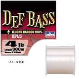 �_�C��(Daiwa) DEF BASS FLUORO(�f�t�o�X �t����) DPLS �i�`������ 25lb.-300m 04634541