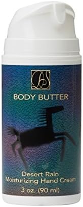 3 oz Desert Rain Hand Cream in a Airless Pump Bottle. Enriched with Botanicals, Succulents, &amp; Vitamins. Fragranced, Warm Woody Vanilla Made in USA. Greaseless Formula Absorbs Immediately Into Your Hand &amp; Body. Contains No Lanolins, Silicons, Glycerins, or Mineral Oils. Loaded with Botanicals such as Blueberry, Cranberry, Pomegranate, Strawberry, Raspberry, Green Coffee Bean, Green Tea, Grape Seed, &amp; Acai Berry along with Succulents Aloe Vera, Jojoba, Blue Agave, and Vitamins A, D, &amp; E