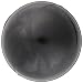 Davies Thermoset Ball Knob, Smooth Rim, Threaded Hole, 5/16-18 Thread Size X 1/2" Thread Length, 1" Diameter (Pack of 5)