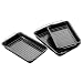 Premier Housewares Non-Stick Roasting Trays with Rack, Set of 3