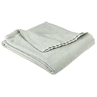 Fillmore 100% Egyptian Cotton King Blanket, Sage