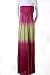 Lani Tie Dye Strapless Ruched Empire Waist Tube Jersey Long Slim Maxi Dress