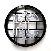 KC HiLiTES 7210 Black ABS 6" Stone Guard