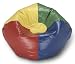 Ace Bayou Primary Round Bean Bag, Multi