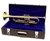  : B-Flat Student Trumpet with Case - Bright Brass
