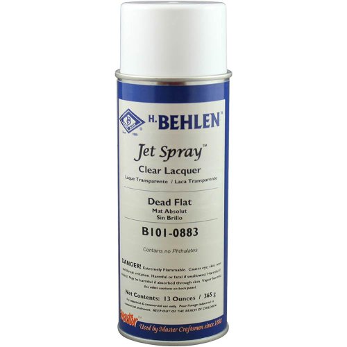 Behlen H3900 Jet Spray Clear Lacquer - Dead Flat