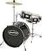 Pulse 3-Piece Kid/Junior Drum Set Black