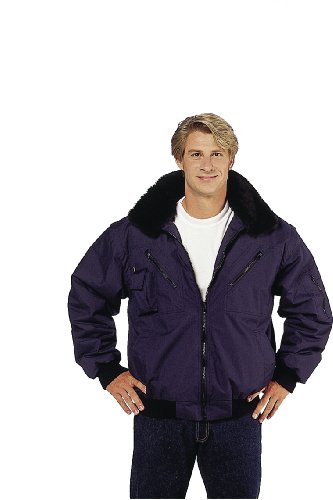 Kombipilotenjacke Größe L marineblau 100% Polyester 