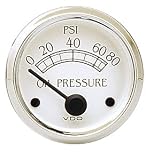 VDO 350702 Cockpit Royale Style Electrical Oil Pressure Gauge 2 1/16 Diameter