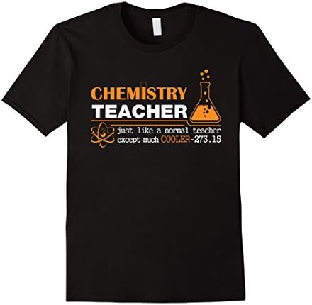 Men's Funny Chemistry Teacher Shirt - Gift Nerdy t Shirts Large Black