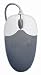 Fellowes Gel Mouse - Mouse - 3 button(s) - wired - PS/2, USB - gray, white - retail