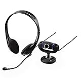 Alle 5 Bild(er) anzeigen Hama Webcam und Headset Messenger Set III