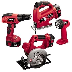 Skil 2567-16 14.4-Volt 4-Tool Combo Kit