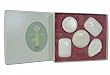 Paris Bouquet of Antique Shea Butter soaps 5 pc floral soap set in gift box