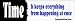 Time- It keeps everything from happening at once - funny bumper stickers (Medium 10x2.8 in.)