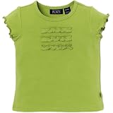 ruffle-front tee