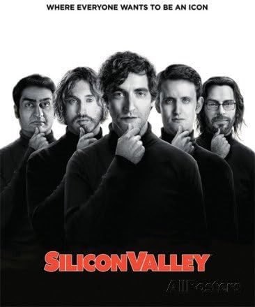 Custom Silicon Valley Icon Poster Classic Bedroom Setting Home Decoration High Quality Photo Poster Prints Size 50*75 Cm Wall Sticker