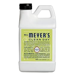 Mrs. Meyer's Clean Day Automatic Dishwashing Liquid, Lemon Verbena, 48-Ounce Bottles (Case of 6)