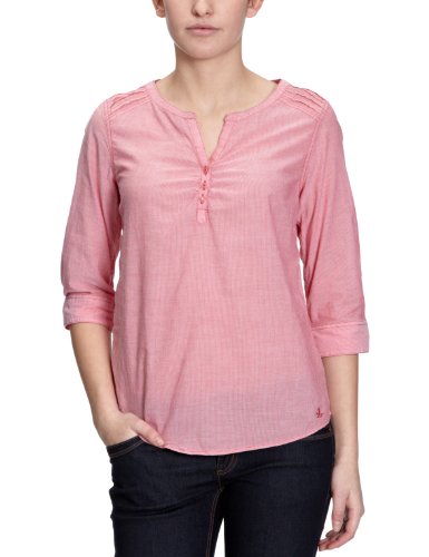TOM TAILOR Damen Bluse, 20169010970/trixie tunic blouse, Gr. 40, Rot (4163) Preisvergleich