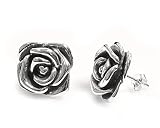 Sterling Silver Plain Earrings - Size: 19mm