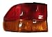 2002-2004 Honda ODYSSEY Left Side Rear Only -- Rear Tail Lamp Light replaces OEM 33506-S0X-A01 Interchange 166-59006AL Partslink HO2800157-a