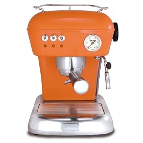 Ascaso DR.116 Dream 16-Bar-Pump Espresso Machine, Mandarin Orange by Ascaso