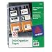 Acid Free 3.5 or Zip  Disk Organizer Sheets for Ring Binders, Clear, 10/Pack (AVE75222) Category: CD and DVD Media Management