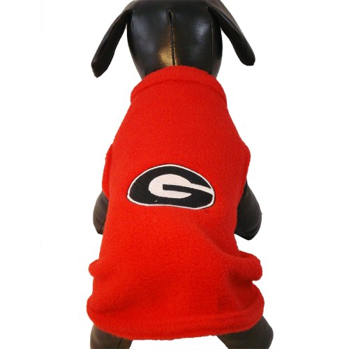 NCAA Georgia Bulldogs Polar Fleece Dog Sweatshirt, XX-Large