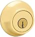Kwikset 665 3 CP Maximum Security Double-Cylinder Deadbolt, Polished Brass