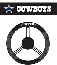 Dallas Cowboys Poly-Suede Steering Wheel Cover - NFL