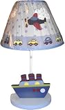 Lambs and Ivy Travel Time Lamp with Shade