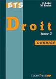 Droit bts tome 2 maitre