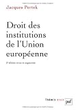 Droit des institutions de l'Union européenne