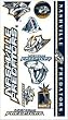 Nashville Predators Temporary Tattoos - SET OF 6 - Sports Merchandise