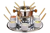 Kitchen - Premier Housewares Stainless Steel and Ceramic Fondue Set