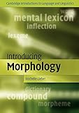 Introducing morphology