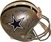 Jethro Pugh signed Dallas Cowboys Doomsday Defense 1 Full Size Replica Helmet (4 signatures) w/ Lilly, Cole & Andrie- JSA Hologr