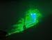 Office Products : 30mw Green Laser Black Dimple Finish with Double Bonus L.E.D. Flashlight and Optical Cloth