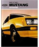 1982 FORD MUSTANG Sales Brochure Literature Book Piece