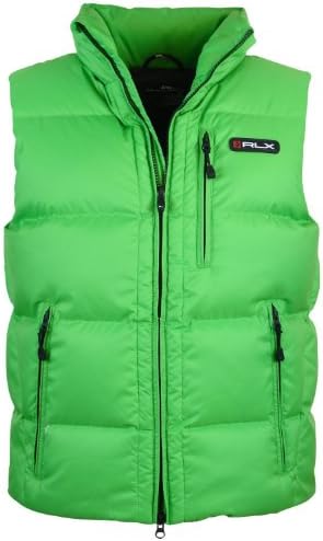 Polo Ralph Lauren RLX Mens Down Filled Puffer Vest Jacket-CaymenGreen-XL
