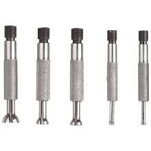 Starrett S830FZ Small Hole Gage, Set of 5, .125" to .500" (3.2mm to 12.7mm)