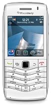 BlackBerry Pearl 3G 9105 Smartphone (SureType Technologie, Messenger, Modemfunktion, 3.2 MP, GPS) wei&szlig;