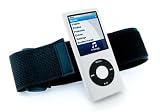 Tuff-Luv Slim&Lite Silicone skin case cover Sportspack for (Ipod Nano 4th Gen 8GB/16GB) - (Clear) + Screen protection
