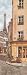 Shopping in Paris II, Paris Art Poster Print, 8x20