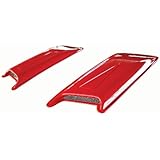 Wade 72-13011 30" Paintable Hood Scoops With Racing Accent&nbsp; - Pack of 2