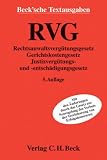 RVG: Rechtsanwaltsverg&uuml;tungsgesetz, Gerichtskostengesetz, Justizverg&uuml;tungs- und -entsch&auml;digungsgesetz mit s&auml;mtlichen Geb&uuml;hrentabellen - Textausgabe mit Einf&uuml;hrung und Sachverzeichnis - Norbert Schneider