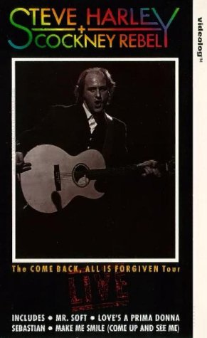 CD-Charts  VHS : Steve Harley - The Come Back, All Is Forgiven Tour - Live [1989]