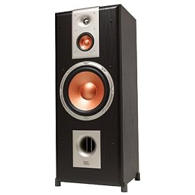 JBL S310 3-Way Floorstanding Speaker (Single Speaker, Black Ash)