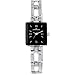 AK Anne Klein Women’s Silver-Tone Black Dial Dress Watch 104899BKSB