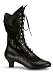 Women's 2 Inch Heel Lace Victorian Ankle Boot